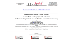 Desktop Screenshot of fuerfilofax.flashbooks.de